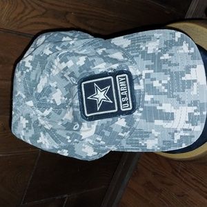 US ARMY digital camo cap billed baseball hat Official licensed product EUC 21"
